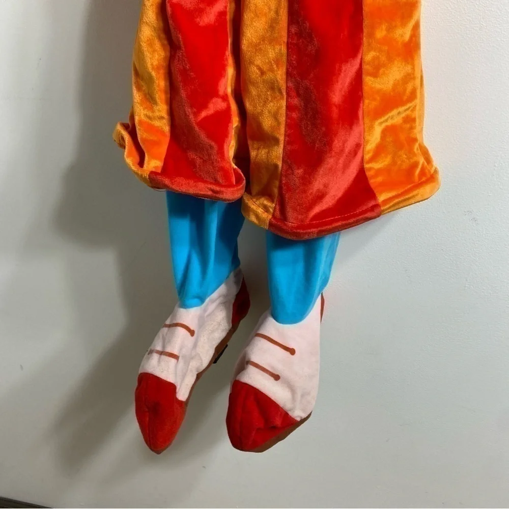 Disney Jojo’s Circus Clown Costume XS 4/5 Halloween Dress Up Play Hat Yellow